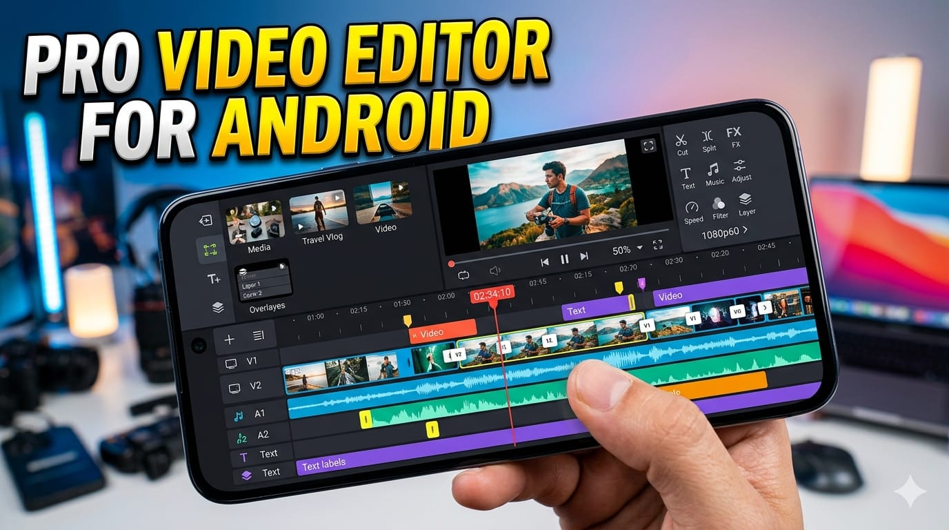 Pro Video Editor for Android